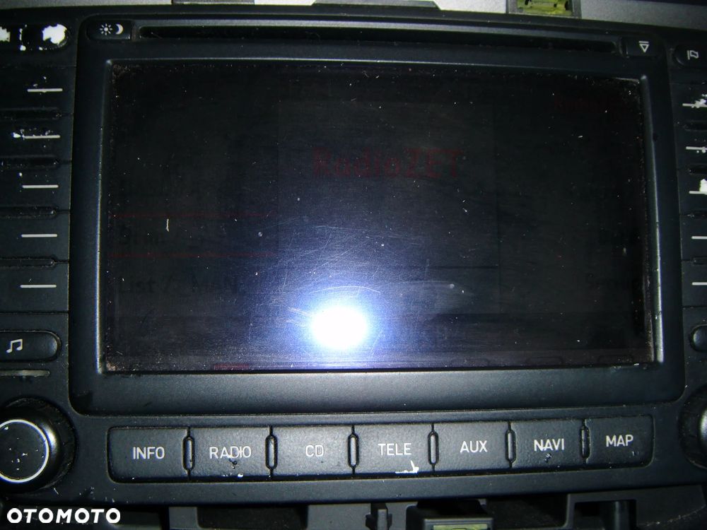 seat altea 06r radio cd nawigacja oryginał 5p0035192a - 2