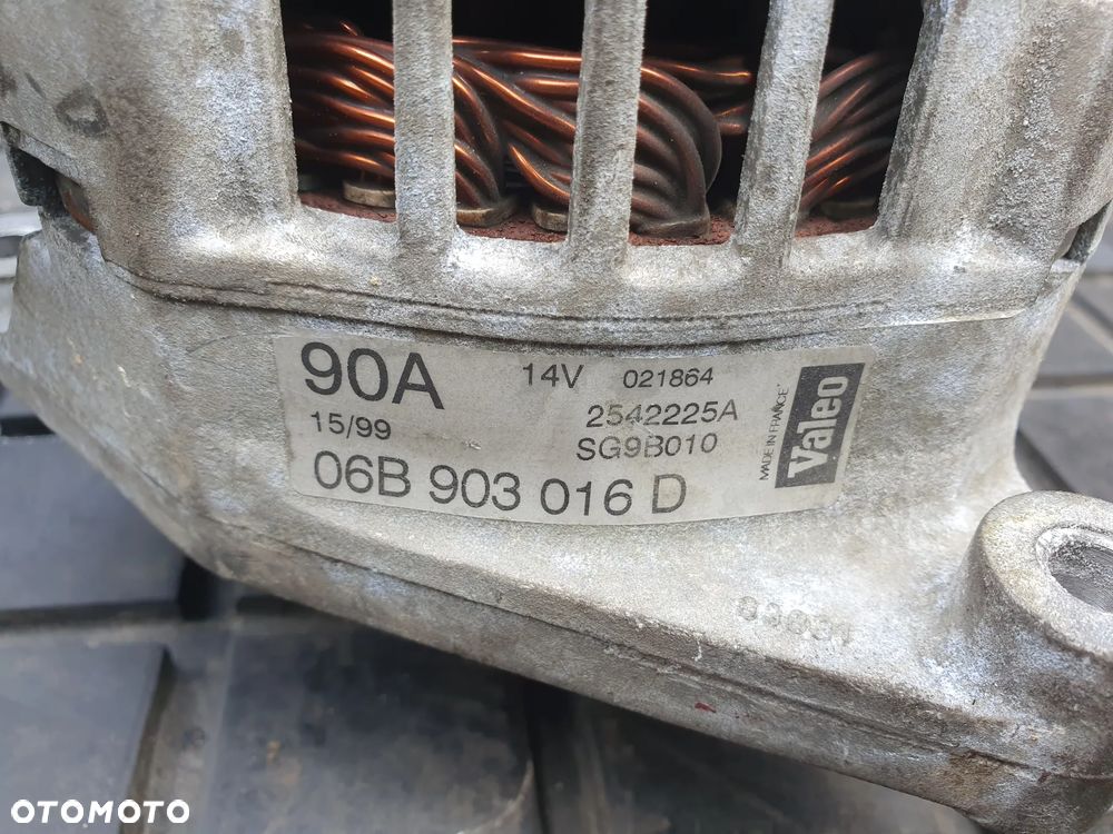 ALTERNATOR VW PASSAT B5 2.0 06B903016D 90A  POSIADAM 2 SZT - 3