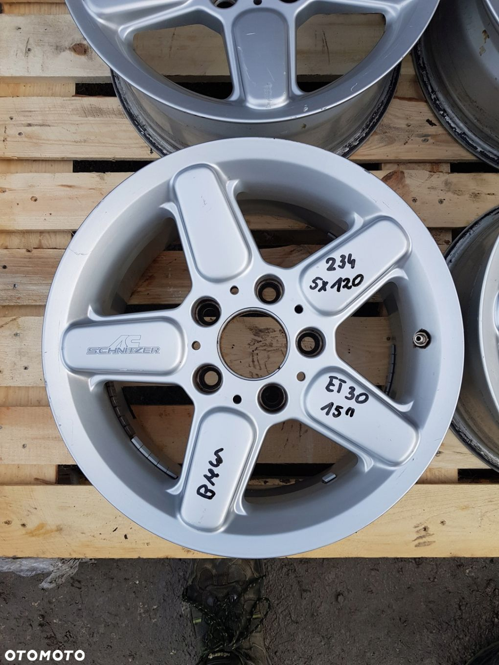 ALUFELGI AC SCHNITZER BMW E36 E30 7.0 x 15 5X120 ET 30 36113653 - 4