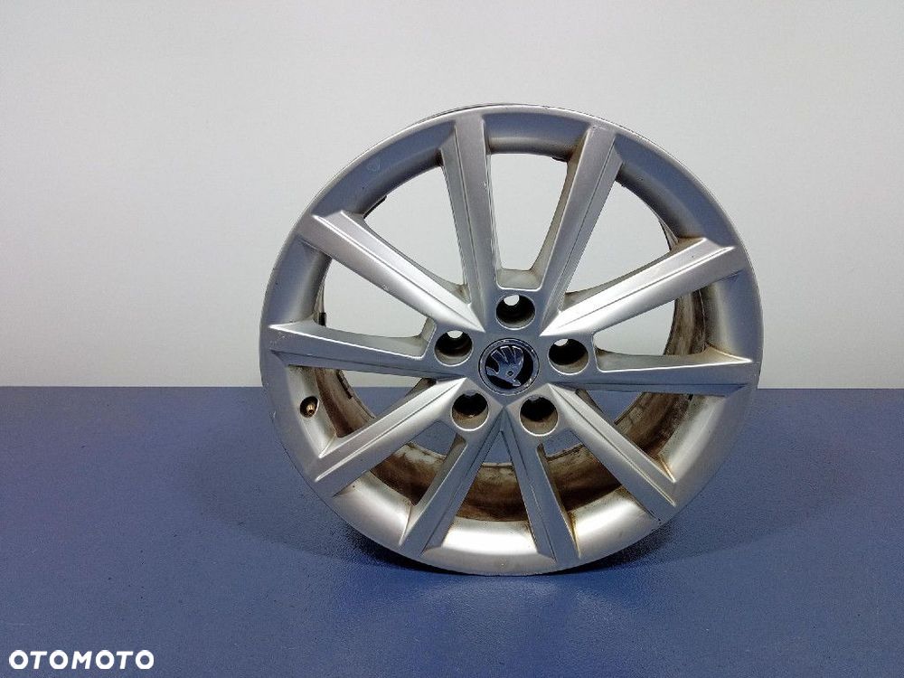 SKODA OCTAVIA III FELGA ALUMINIOWA 7JX17 ET46 5X112 5E3601025E - 1