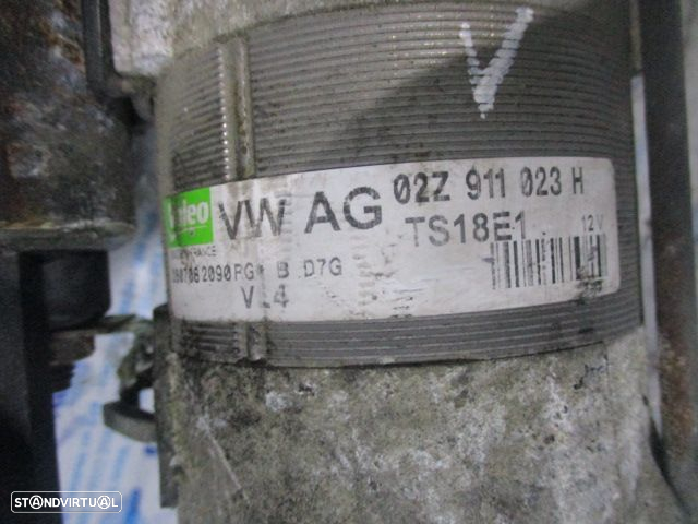 Motor De Arranque 02Z911023H TS18E1 SEAT IBIZA 2006 1,4TDI VW PASSAT 2006 1.9 TDI VW GOLF PLUS (5M) FASE 1 2008 1.9TDI  105CV 5P CINZENTO - 4
