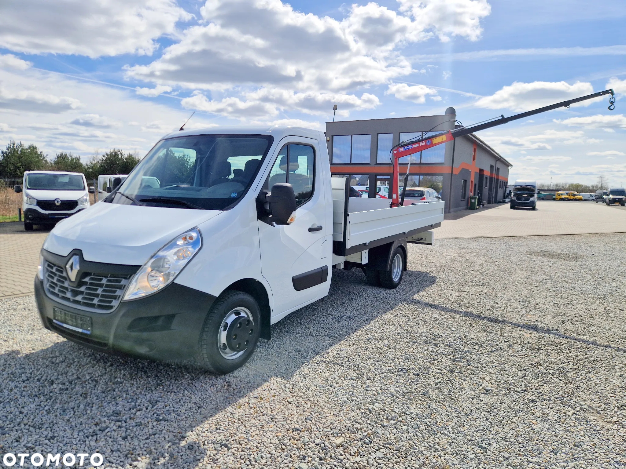 Renault MASTER 2,3 DCI 165 KONNA SKRZYNIA 4,1M HDS HMF 830 KG KLIMA BLIŻNIAKI DO 3,5T 157T/KM PRZEBIEGU GWARANCJA - 32