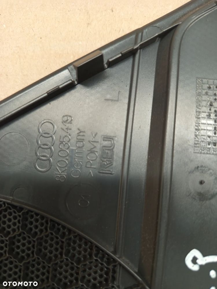 AUDI A4 B8 SEDAN 08-12 1.8 TFSI MASKOWNICA GŁOŚNIKA 8K0035419 - 4