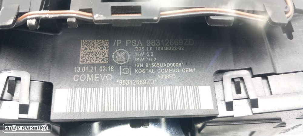 Fita de airbags DS DS7 Crossback (J_) - 5