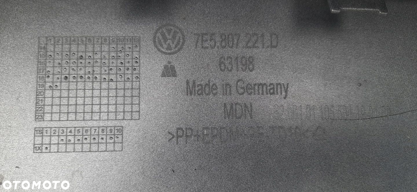 ZDERZAK PRZÓD VW T6 MULTIVAN 7E5 - 13