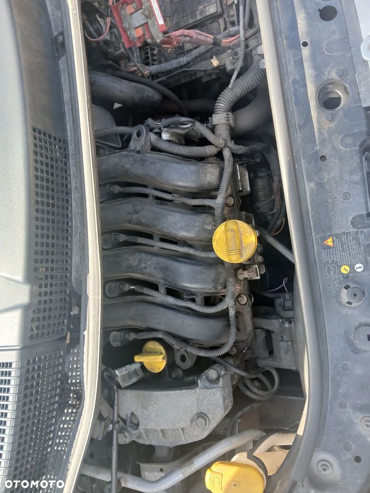renault scenic II silnik 1.6 16v k4m766 skrzynia sanki belka przód tył wahacz zacisk - 2