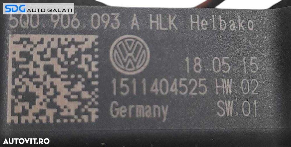 Releu Calculator Modul Pompa Combustibil Motorina Rezervor Skoda Octavia 3 1.2 TSI CYVB CJZA CYVA CJZB 2013 - 2017 Cod 5Q0906093A [N0778] - 6