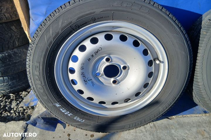 Jante tabla cu anvelope 14 - set 1S0601027G 1S0601027J  175/65 R14 ET - 5