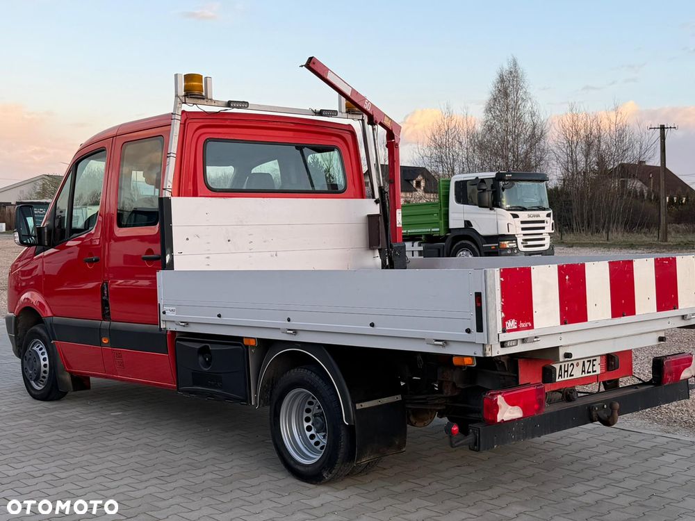 Volkswagen Crafter, Bliźniak, Doka 5/6 osób, Dźwig HMF 500kg - 2