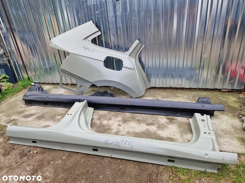 Skoda SuperB III 3V 3V9 Kombi Błotnik Prawy Próg Prawy Poszycie - 1