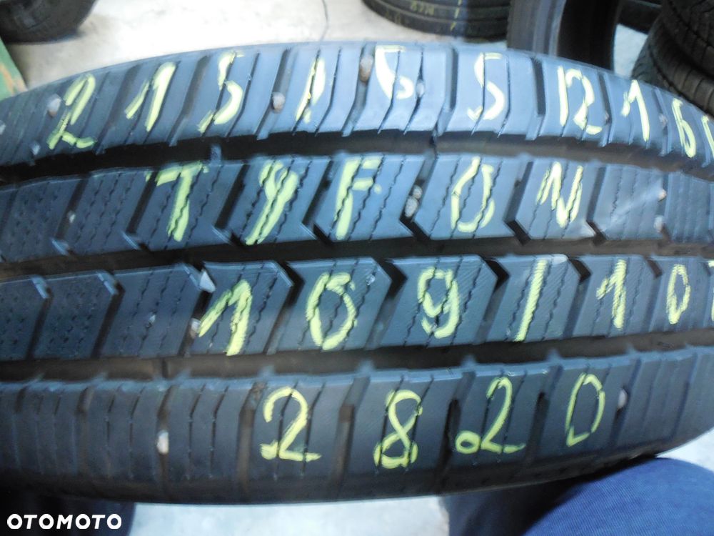 OPONA POJEDYNKA 215/65R16C TYFON ALL-SEASON 2 DOT 2820 9.1MM - 1
