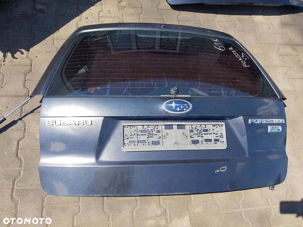 SUBARU FORESTER III 2008-2013r KLAPA BAGAŻNIKA TYŁ 61K - 1