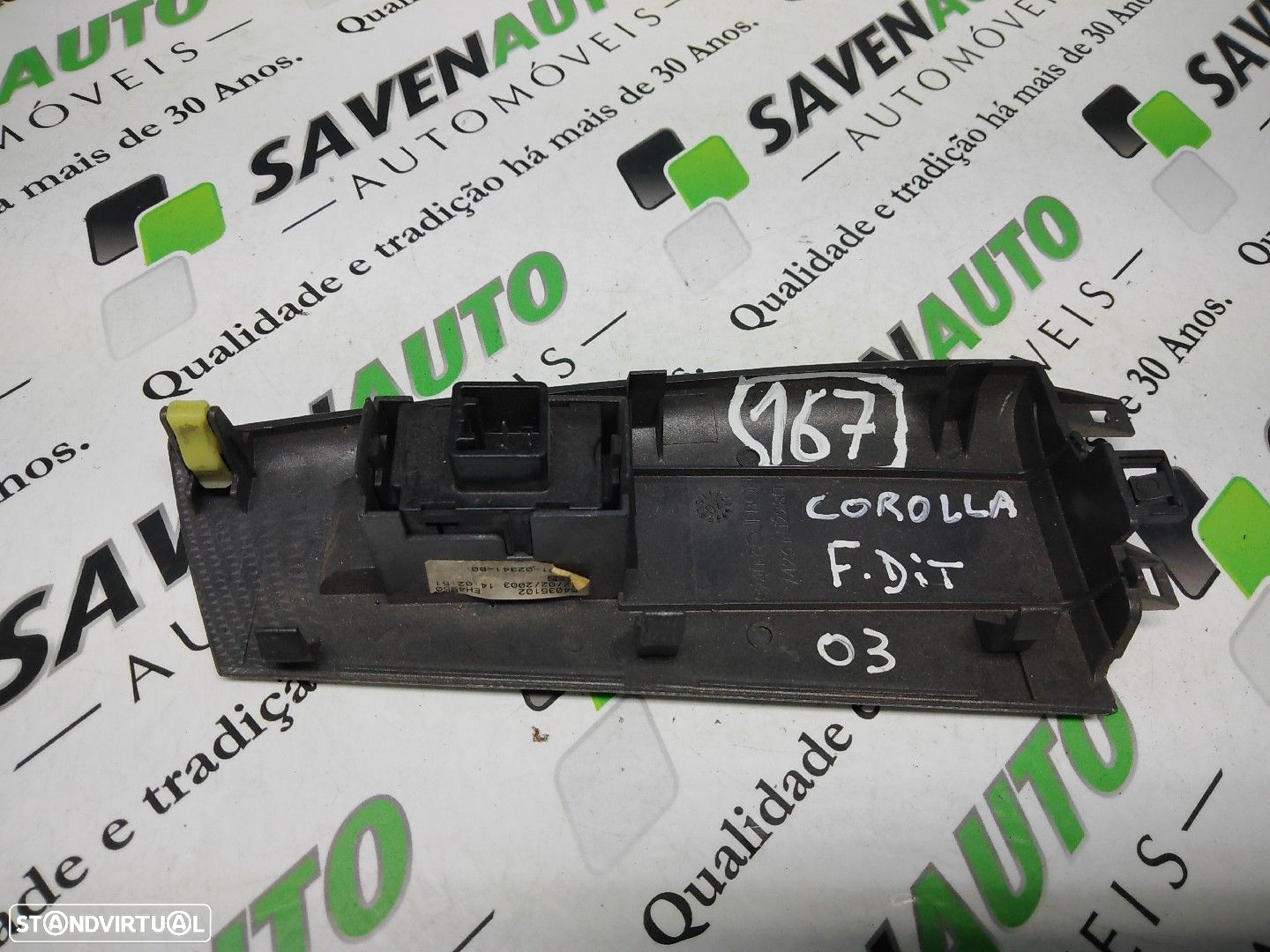 Botão / Botões / Comutador Vidro Dto Toyota Corolla (_E12_) - 3