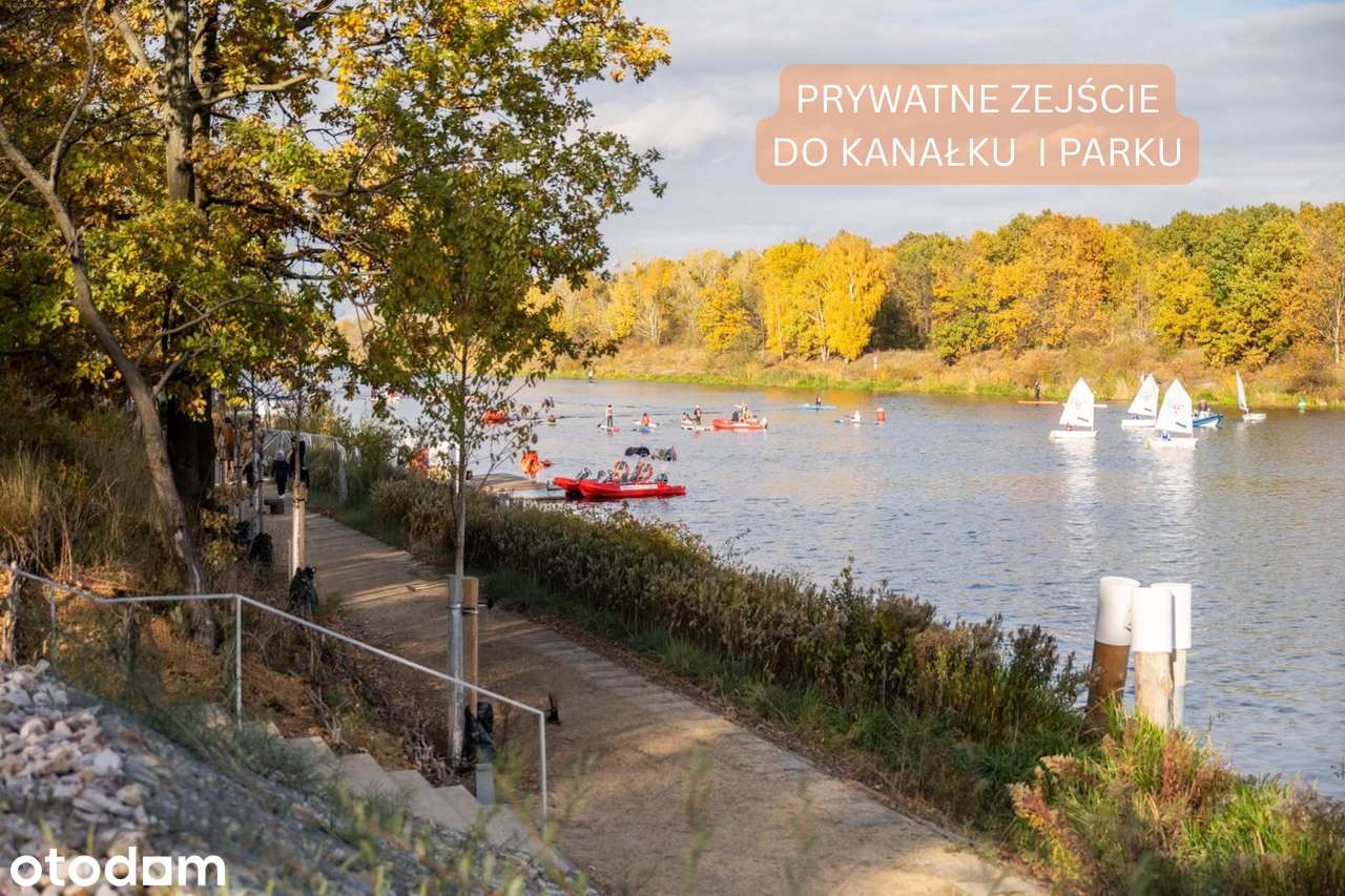 Z własnym dostępem do parku, szybki dojazd do Centrum, nowoczesne.