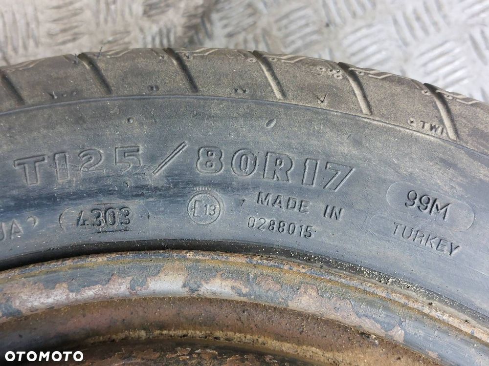 DOJAZDÓWKA 5X112 4Jx17 ET35 FI57,1 125/80R17 SEAT VW SKODA 8E0601027C - 3