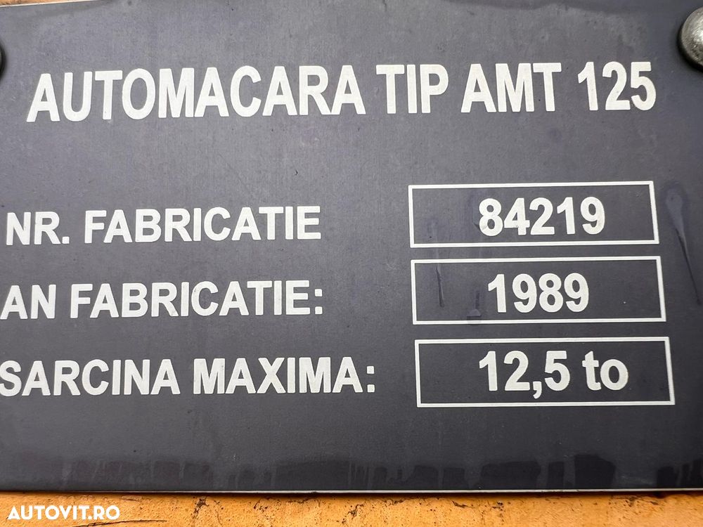 Grove Roman AMT 12.5 to - 1