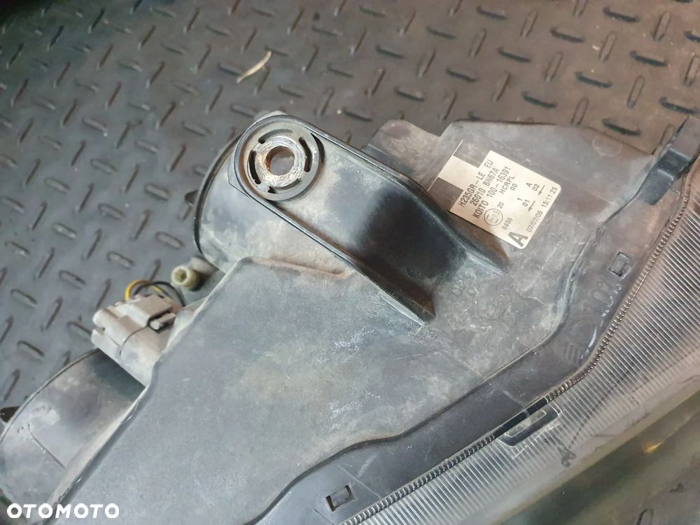 Nissan Almera N16 00-06 REFLEKTOR PRAWY PRZEDNI PRZÓD OE 26010BN67A EUROPA - 4