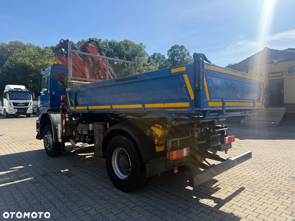 Mercedes-Benz 1833 AXOR AK wywrotka 3-str. 4x4 z dużym HDS ATLAS 165 - 13