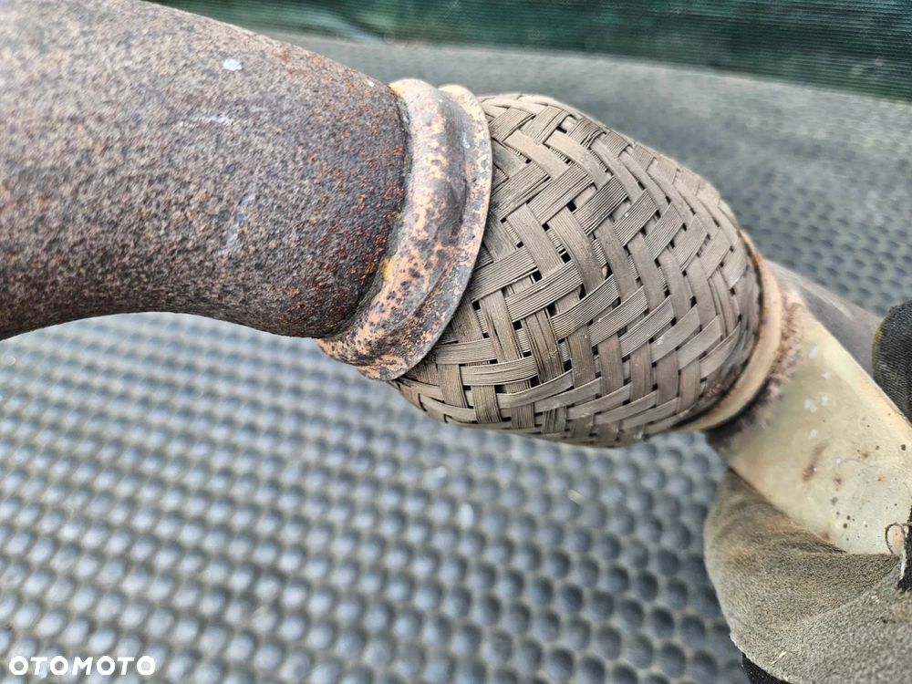 Rura Wydechowa Przelot Katalizator Łacznik Elastyczny Giętki Wydech 1.8 T 2.0 ALT FSI Ośka Audi A4 B6 B7 - 15