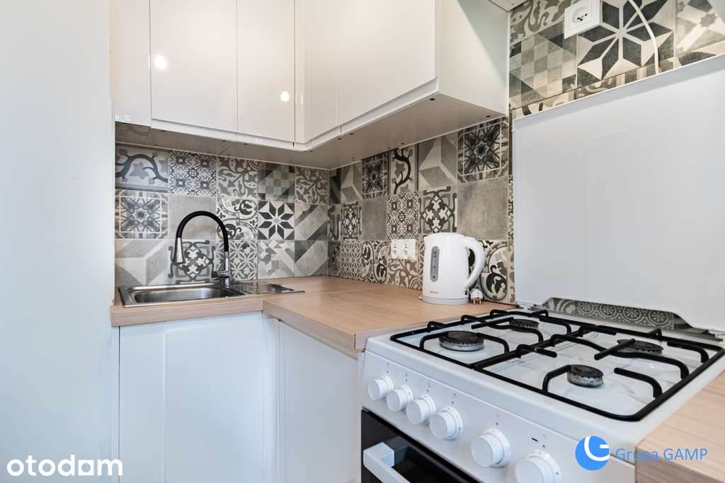 Studio 40m2*Nullo* Grzegórzki oddz. kuchnia-balkon