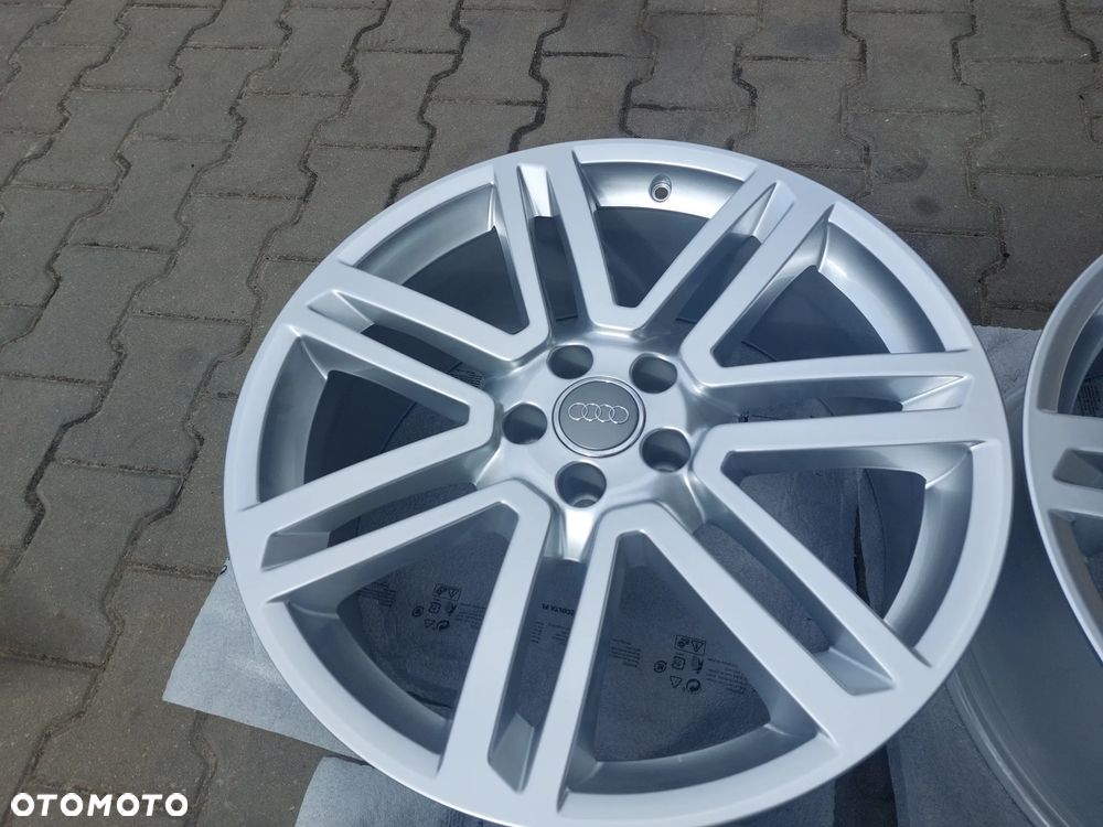 AUDI S6 RS6 Q7 Q8 FELGI ALUMINIOWE R20 8J ET25 5X112 OE AUDI 4G0601025AS NOWE! - 5