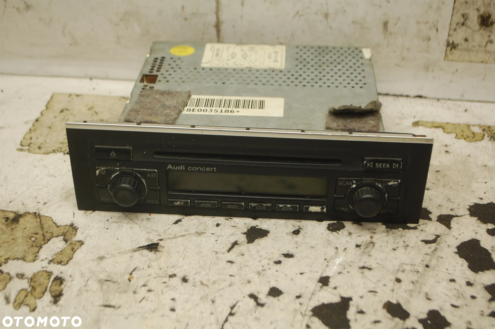 RADIO AUDI CONCERT CD 8E0035186D AUDI A4 B7 B6 8E0035186 - 10