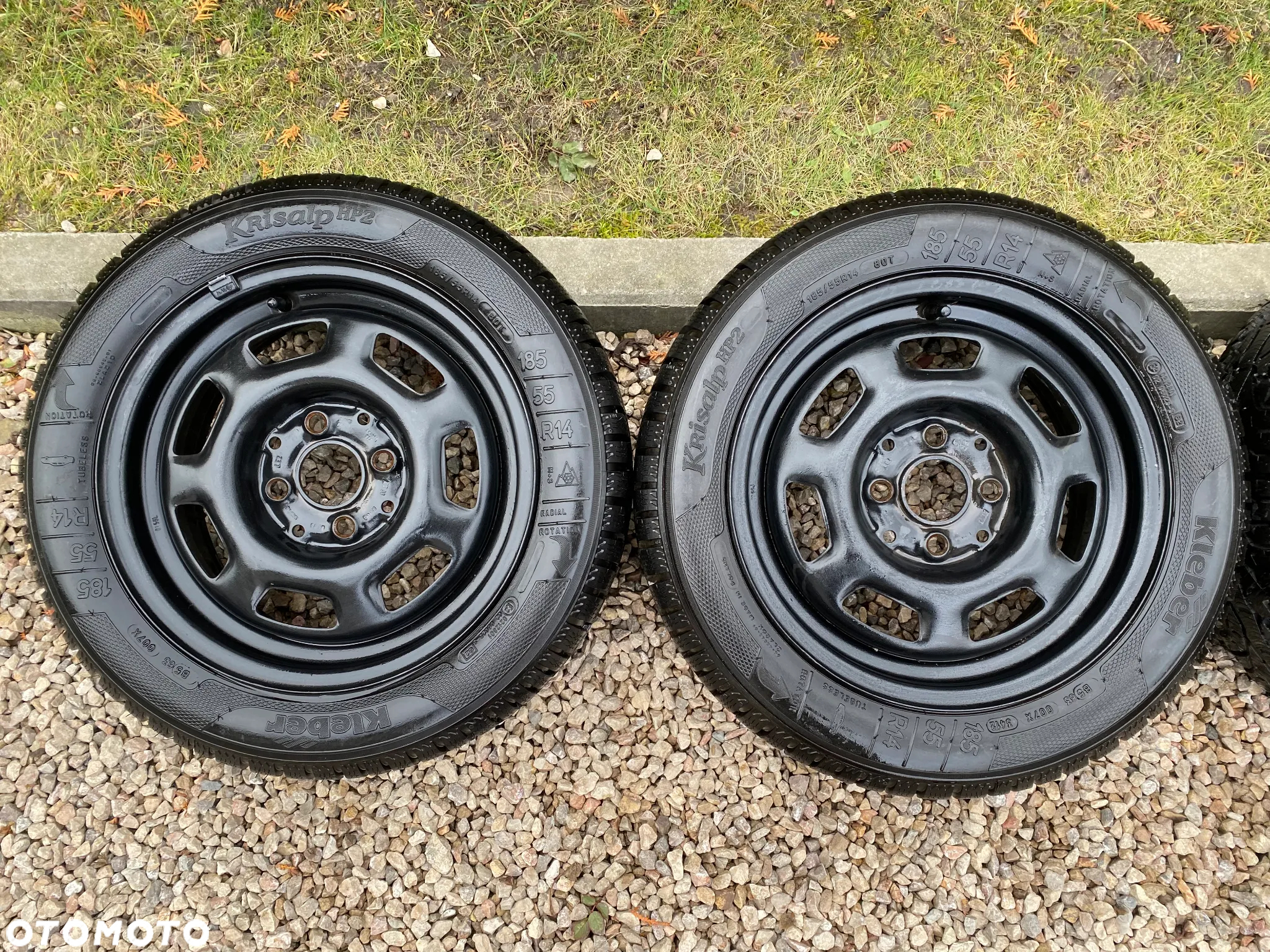 VW SEAT Felgi stalowe z oponami Koła 14" KLEBER KRISALP HP2 185/55/14 4x100 6,Jx14H2 ET38 - 3
