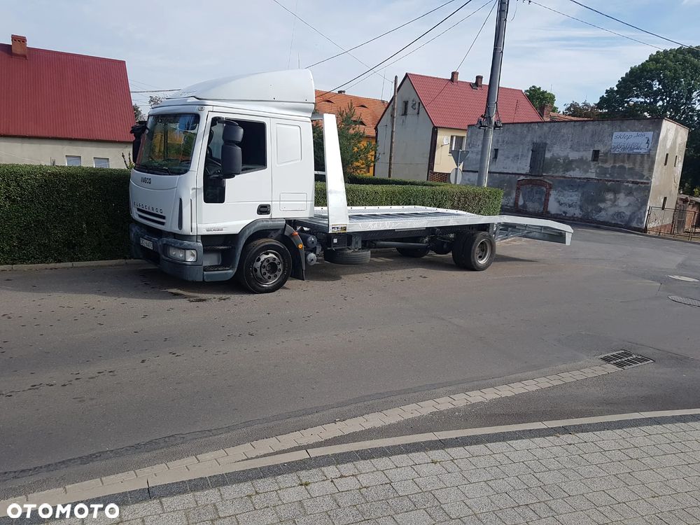 EUROCARGO IVECO 7.5t najazd autolaweta zabudowa KUNICE - 13