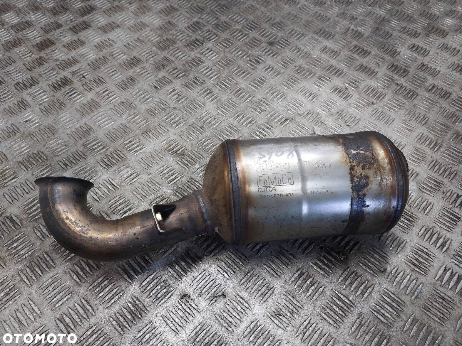 KATALIZATOR PUSTY ATRAPA FORD FOCUS MK2 1.6 TDCI 3M51-5E211-ADA - 1