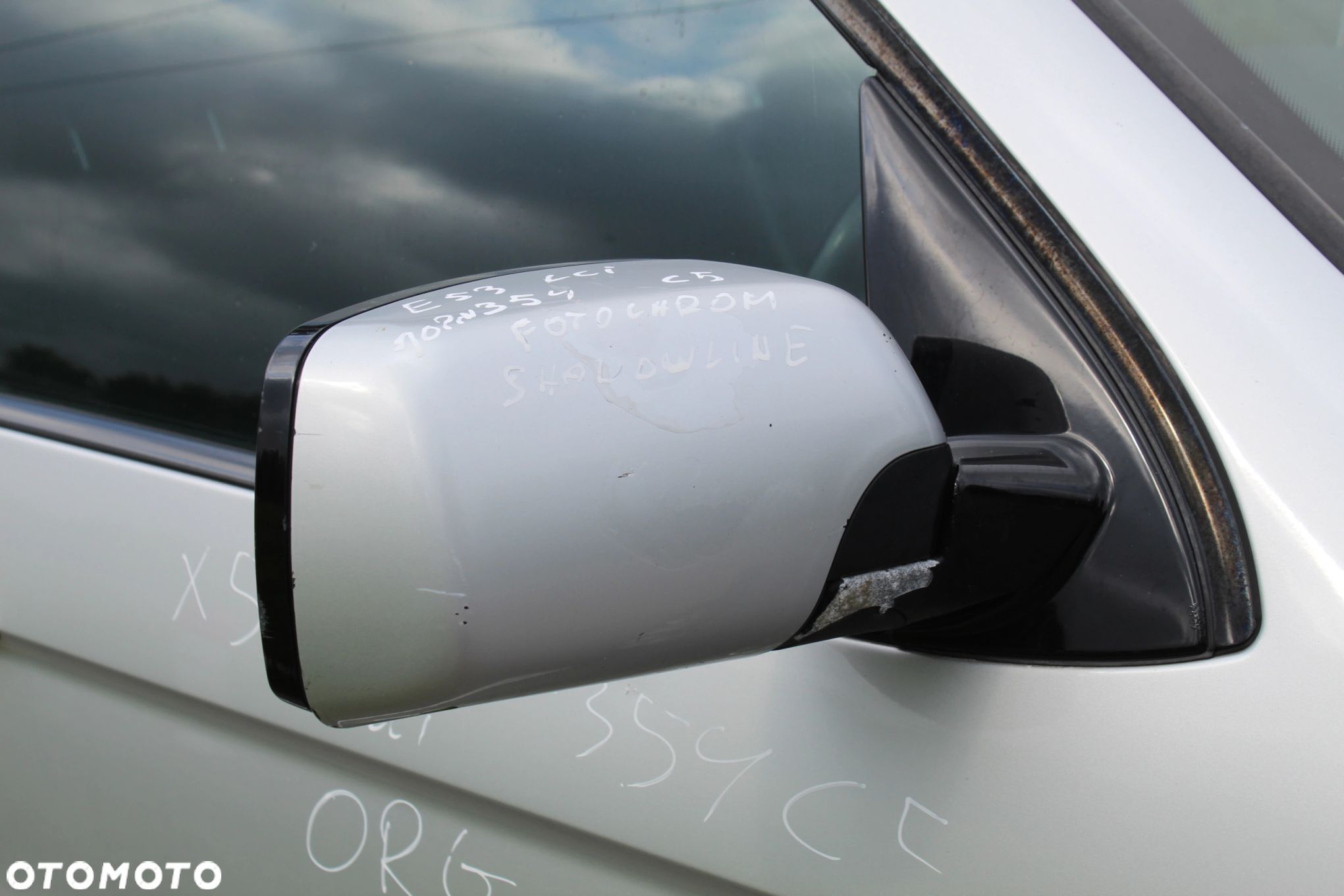 LUSTERKO PRAWE BMW X5 E53 SHADOWLINE LIFT 10 PIN PODŚWIETLANE UK - 1