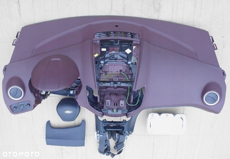 FORD FIESTA MK7 DESKA KONSOLA AIRBAG PODUSZKI PASY - 1
