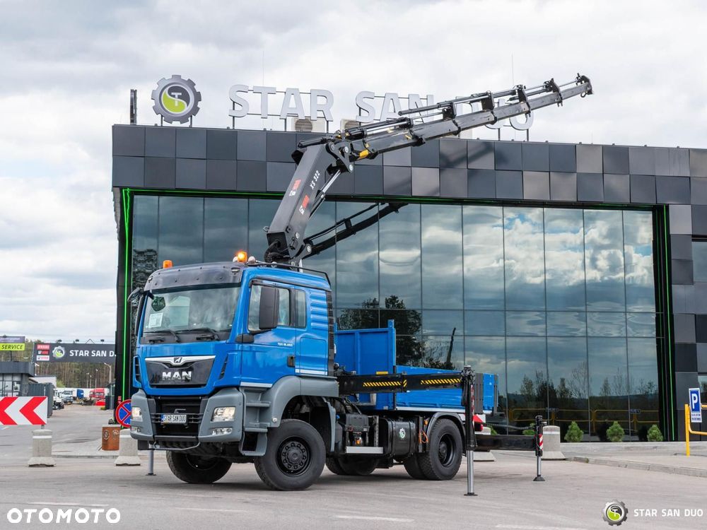 MAN TGS 18.460 4x4 HIAB 322 E-6 HIPRO HDS Żuraw - 2