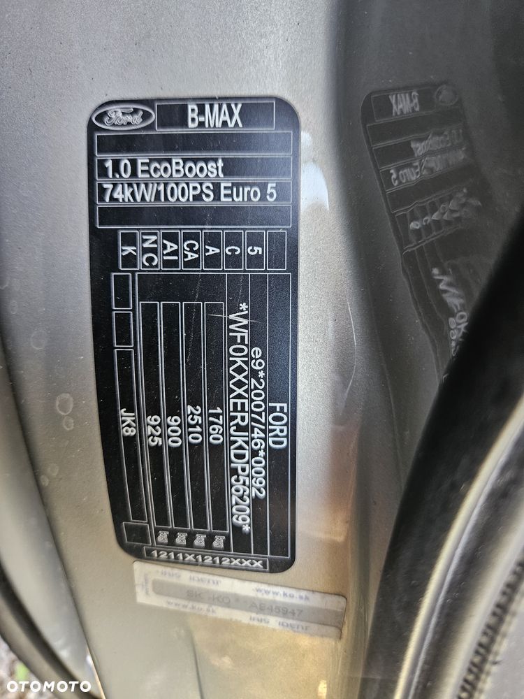 Ford B-MAX 1.0 EcoBoost Titanium EU6 - 40
