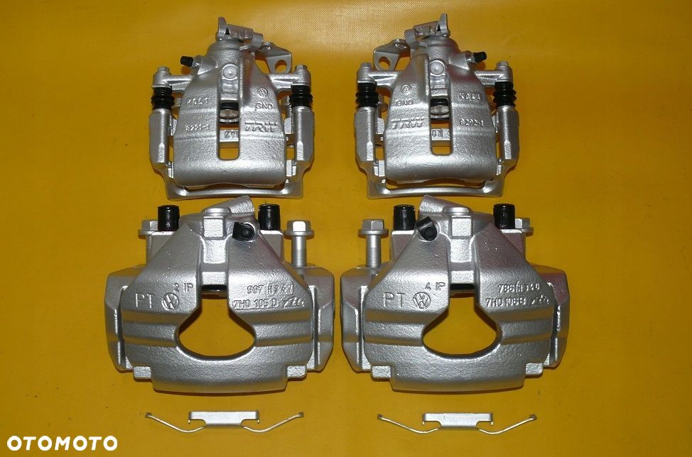 ZACISKI JARZMA LEWY PRAWY PRZÓD TYŁ VW TRANSPORTER T5 308/29,5 294/22mm 03- - 1
