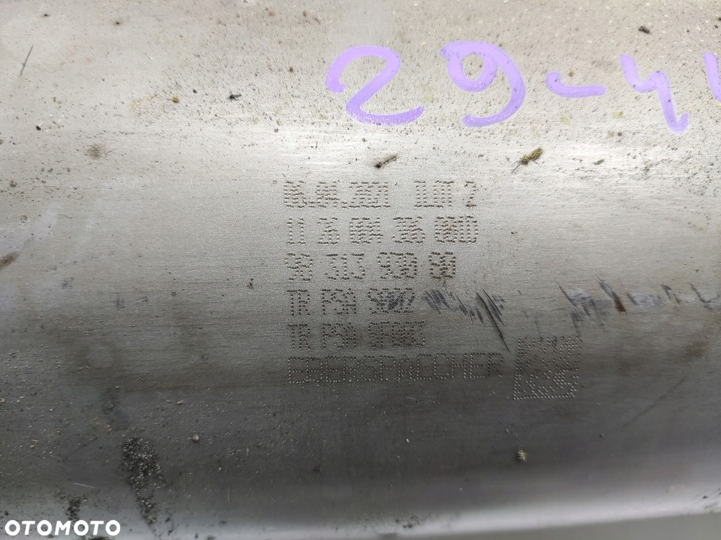 KATALIZATOR DPF FAP CITROEN JUMPY EXPERT III 2.0 BLUE HDI 9831393080 S002 - 3