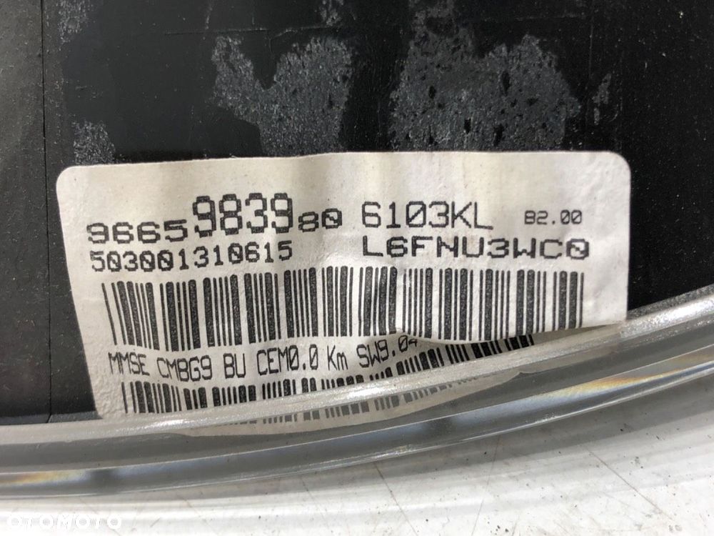 LICZNIK  CITROEN JUMPY (VF7) 2007 - 2016 2.0 HDi 120 88 kW [120 KM] olej napędowy 2007 - 2016 - 4