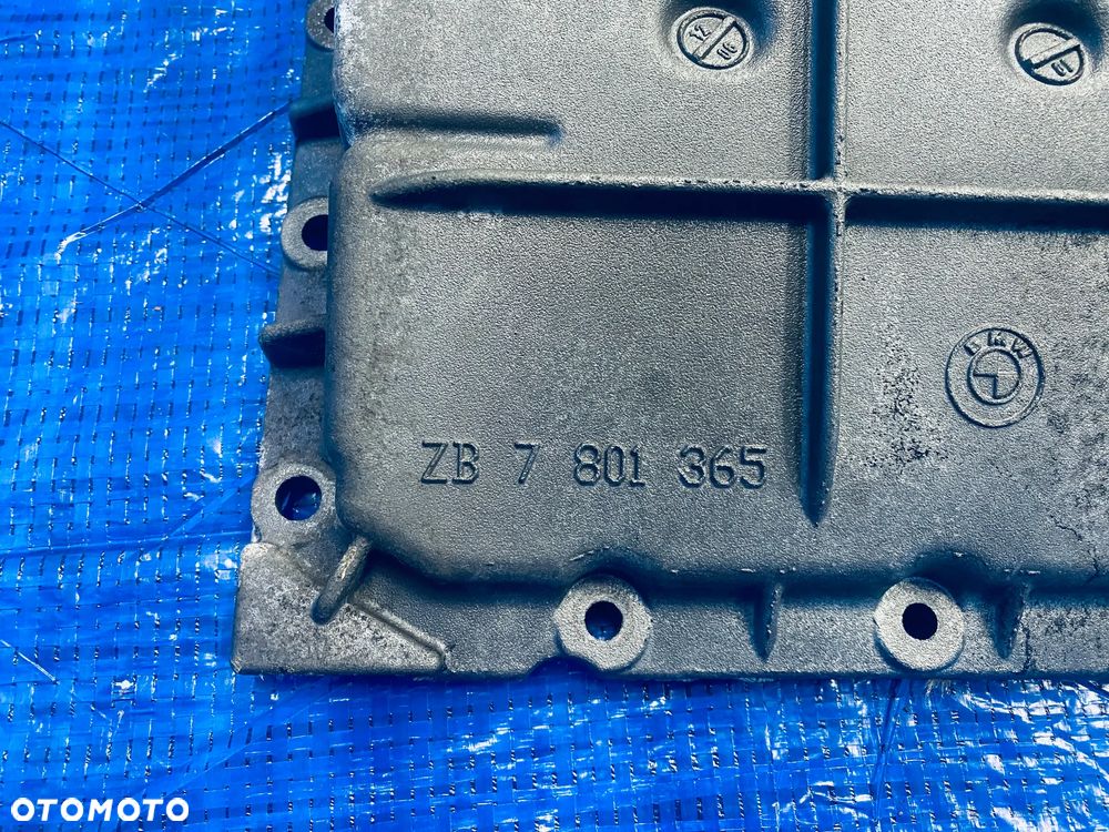 MISKA MISA OLEJOWA SILNIKA CZUJNIK BMW E60 E61 E65 E66 M57 M57N2 306D3 ; 7801365 ORYGINAŁ - 8