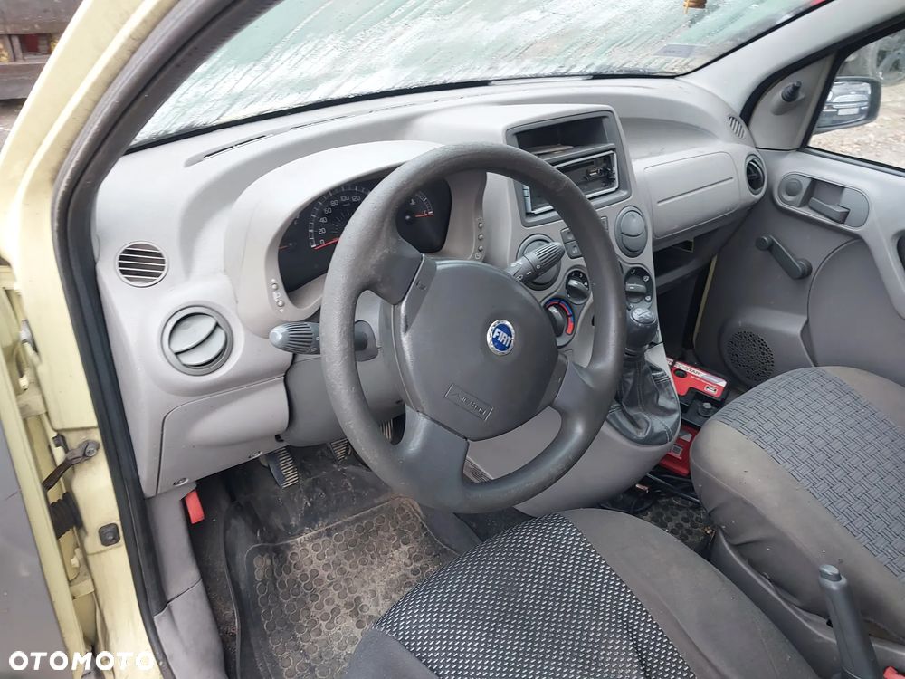 Fiat Panda II 2 silnik 1.1 187A1000 1.2 188A4000 Benzyna skrzynia biegów drzwi klapa zderzak maska błotnik 541 żółty Giallo Vanilla lampa szyba pas hak holowniczy belka sanki maglownica panel sterownik CAŁY NA CZĘŚCI WSZYSTKIE CZĘŚCI - 11
