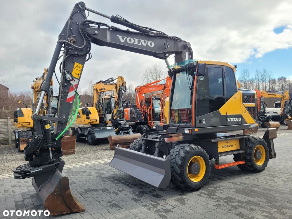 Volvo EWR150E / ROTOTILT ze szczypcami / pług i podpory / - 2