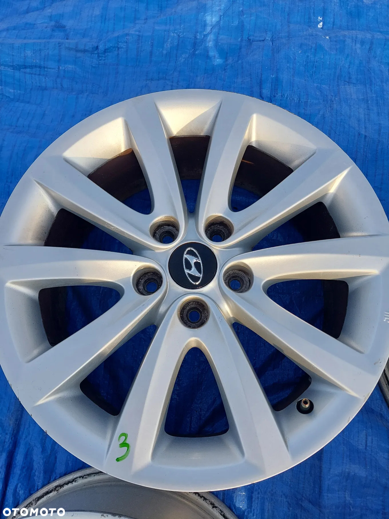 Hyundai Kia felgi aluminiowe 17  52910-3Z260 - 4