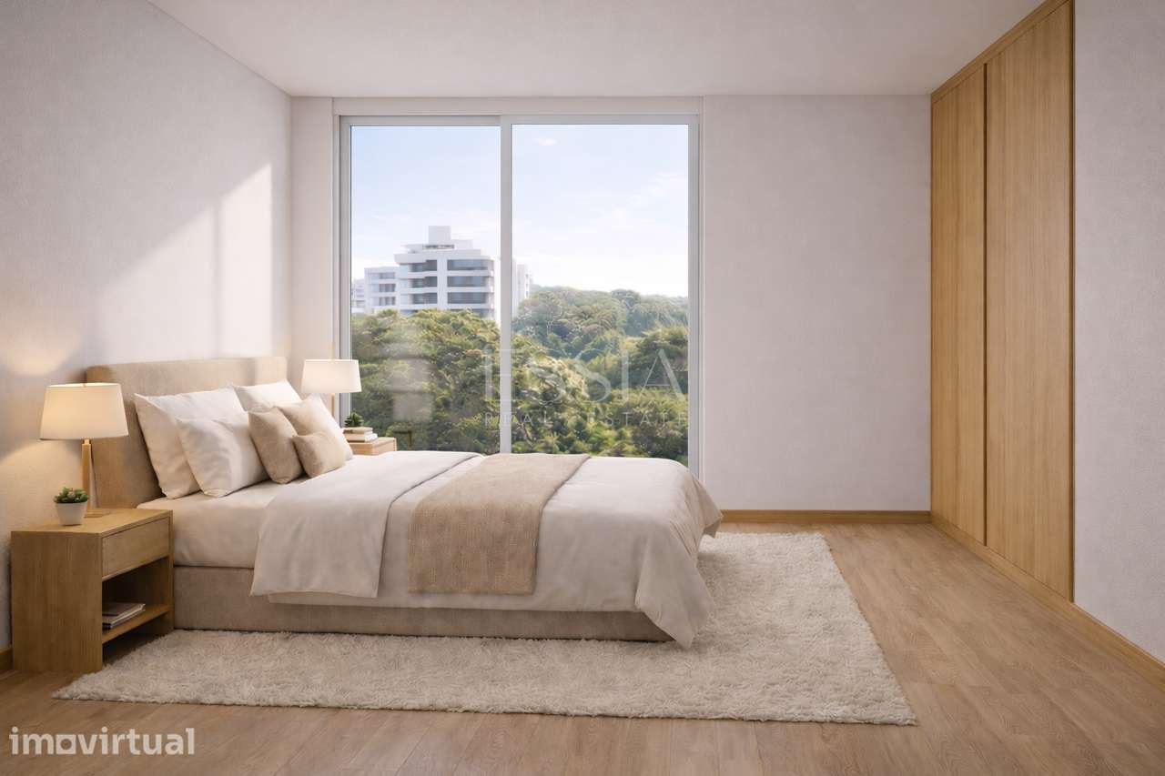 Apartamento T2 com Varanda e Garagem em Custóias - Grande imagem: 3/6