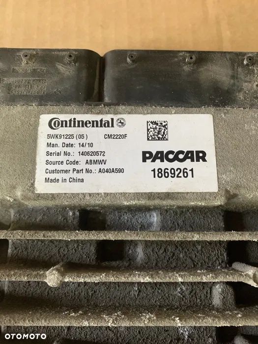 Moduł Katalizatora EAS, sterownik Daf xf106 - 2