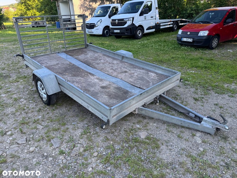 Boro B 750 KG LEKKA SOLIDNA WYWROT NAJAZD LAWETA - 2