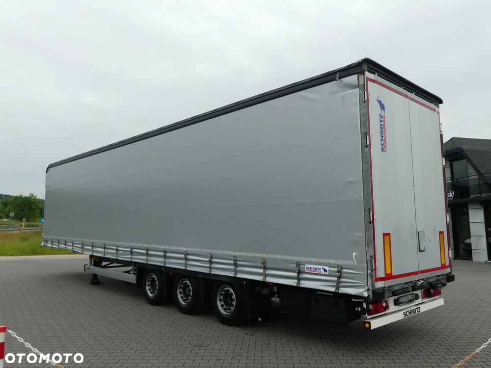Schmitz Cargobull MEGA / FIRANKA / OŚ PODNOSZONA / OGUMIENIE 80% / - 4