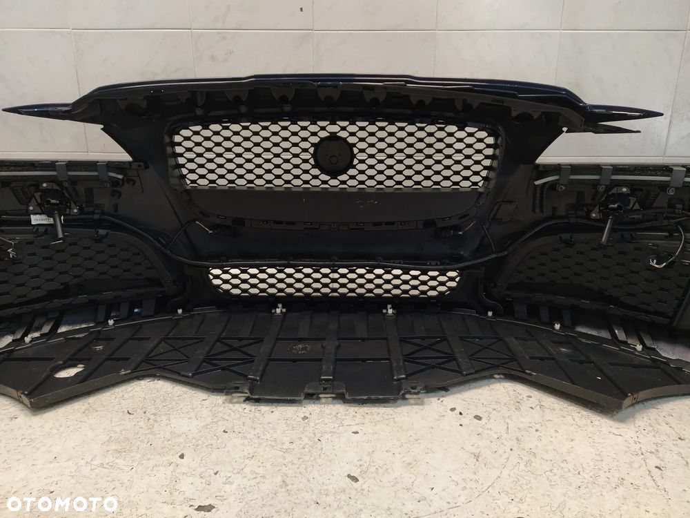 JAGUAR XF X260 ZDERZAK PRZÓD PRZEDNI KOMPLETNY 4XPDC SPRYSKIWACZE GRILL ATRAPA CHŁODNICY ZNACZEK ORYGINAŁ - 9