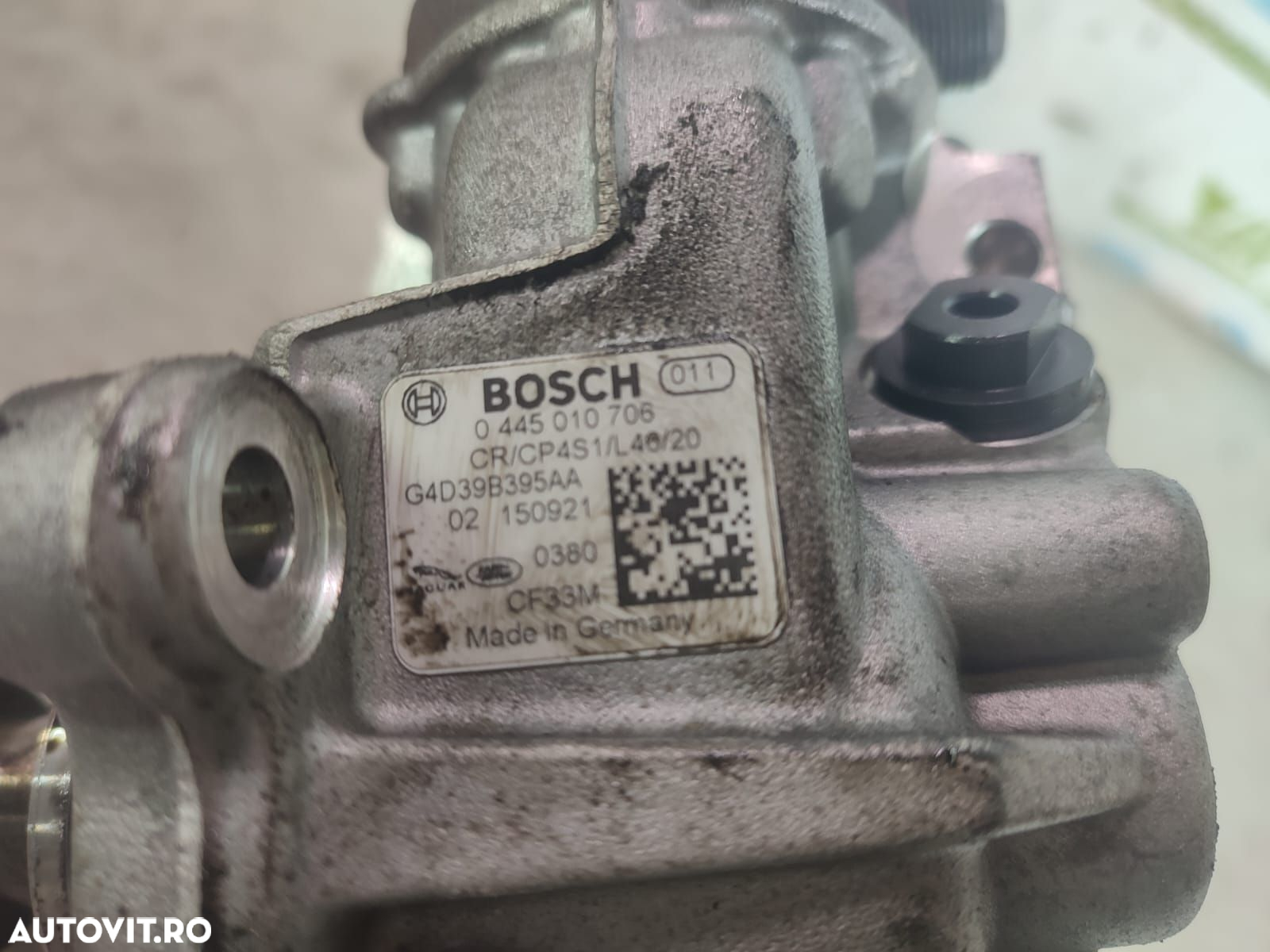 Pompa inalta presiune G4d39b395aa  2.0 AJ813164 Land Rover Range Rove - 3