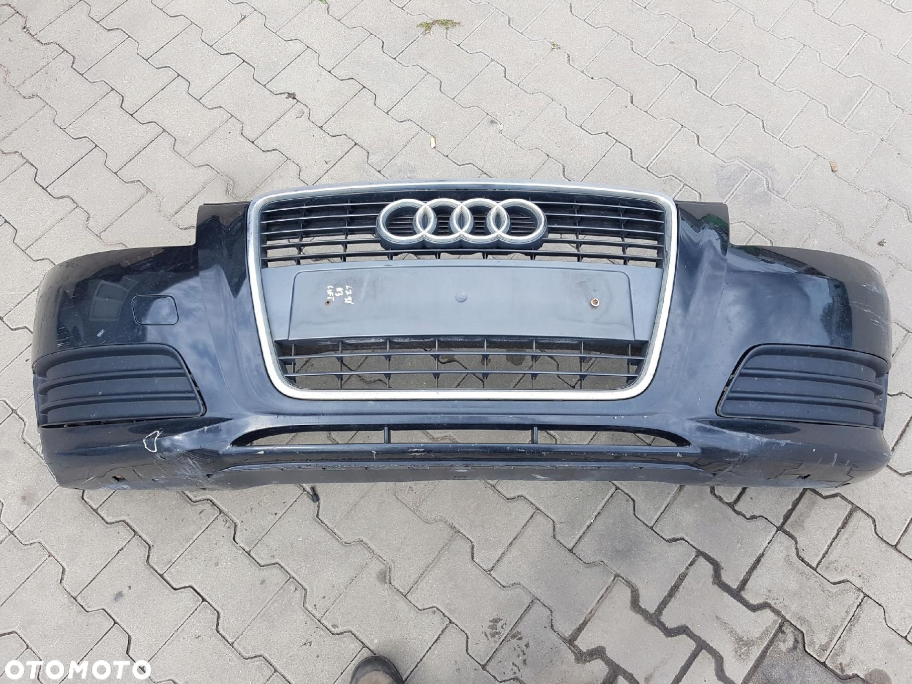AUDI A3 8P LIFT 08-12r ZDERZAK PRZÓD GRILL - 5