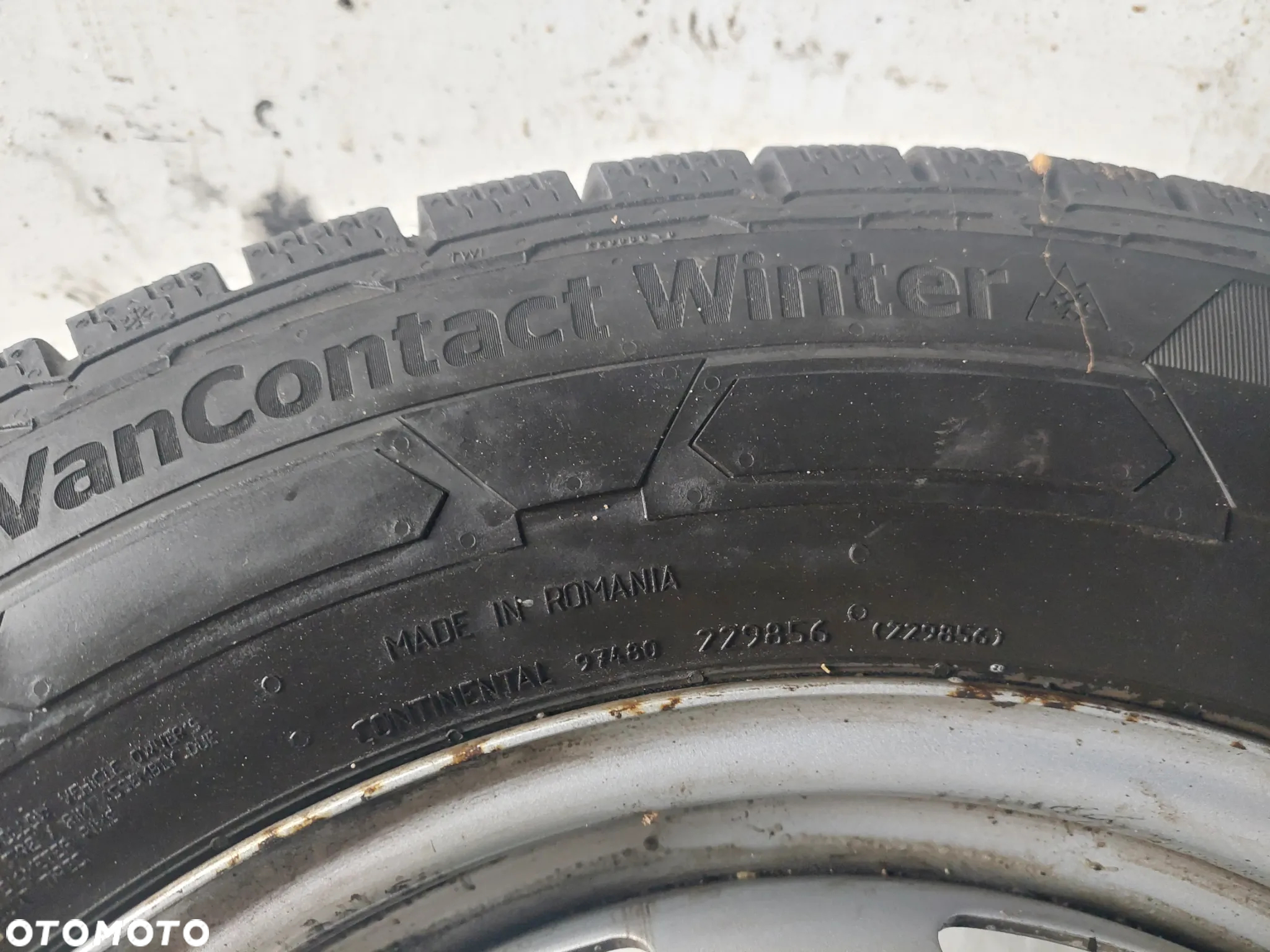 Koła  Felgi Stalowe Vw Transporter T5 T6 5x120 Opony Zimowe Continental Van Contact Winter 215/65R16C - 2