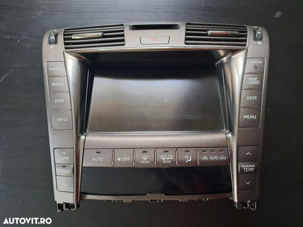 Navigatie Ecran LCD Display cu Touch si Panou Climatronic Original Lexus LS 460 / LS 600h - Cod OEM 86110-50200 (2007, 2008, 2009) - 1