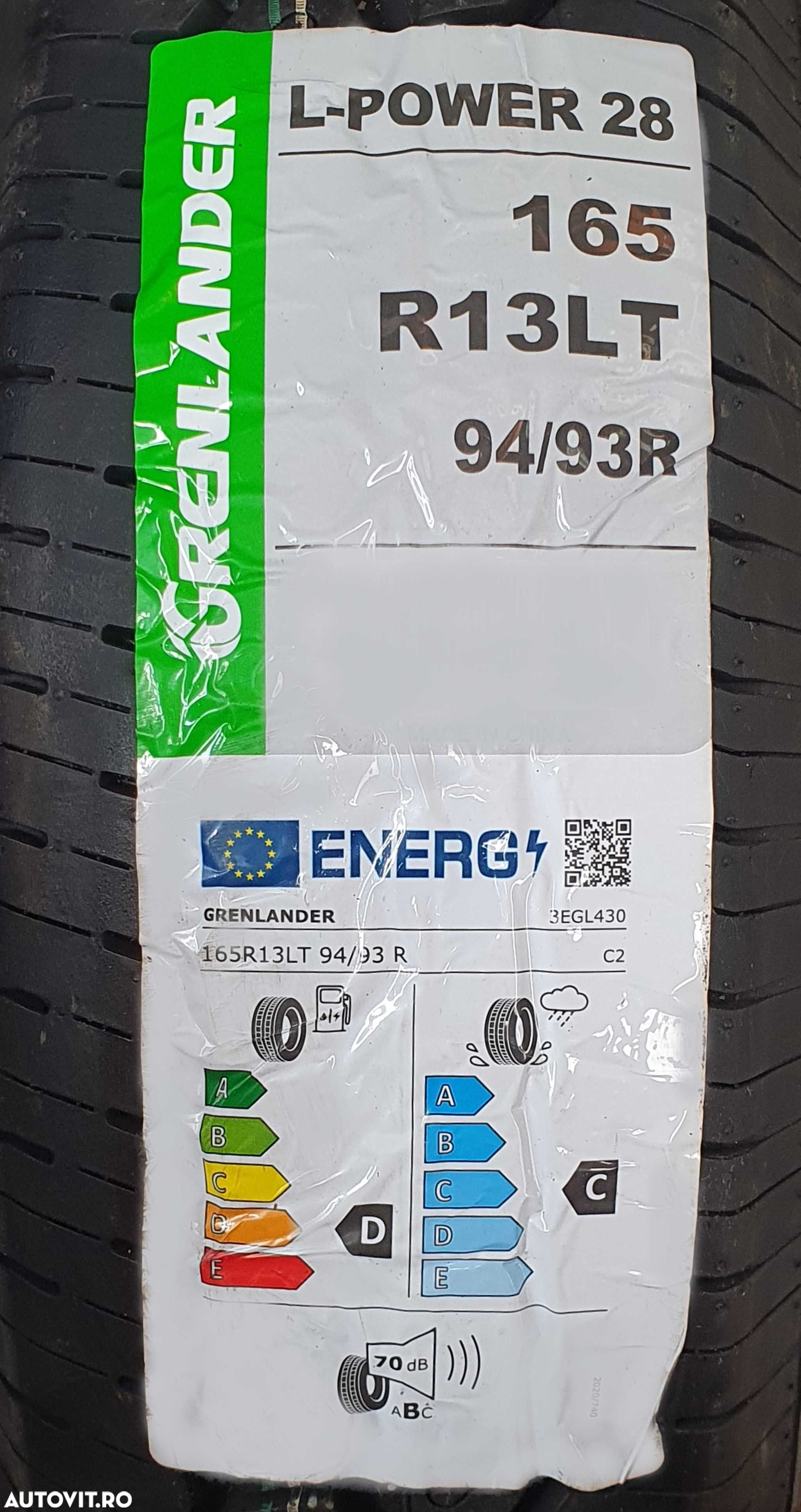 Anvelopa NOUA Vara 165 R13C Grenlander L-Power 28 94/93S 8PR - 2